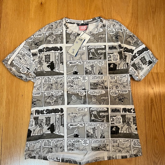 Zara X Pink Panther Limited Edition T-shirt - Picture 8 of 10